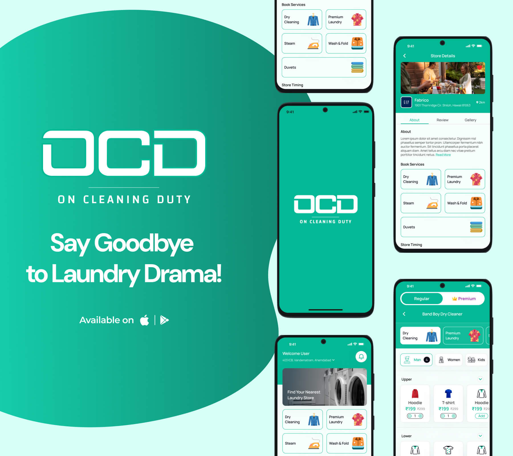 On-Demand Laundry Marketplace Platform — software development project by Ganesha WebTech